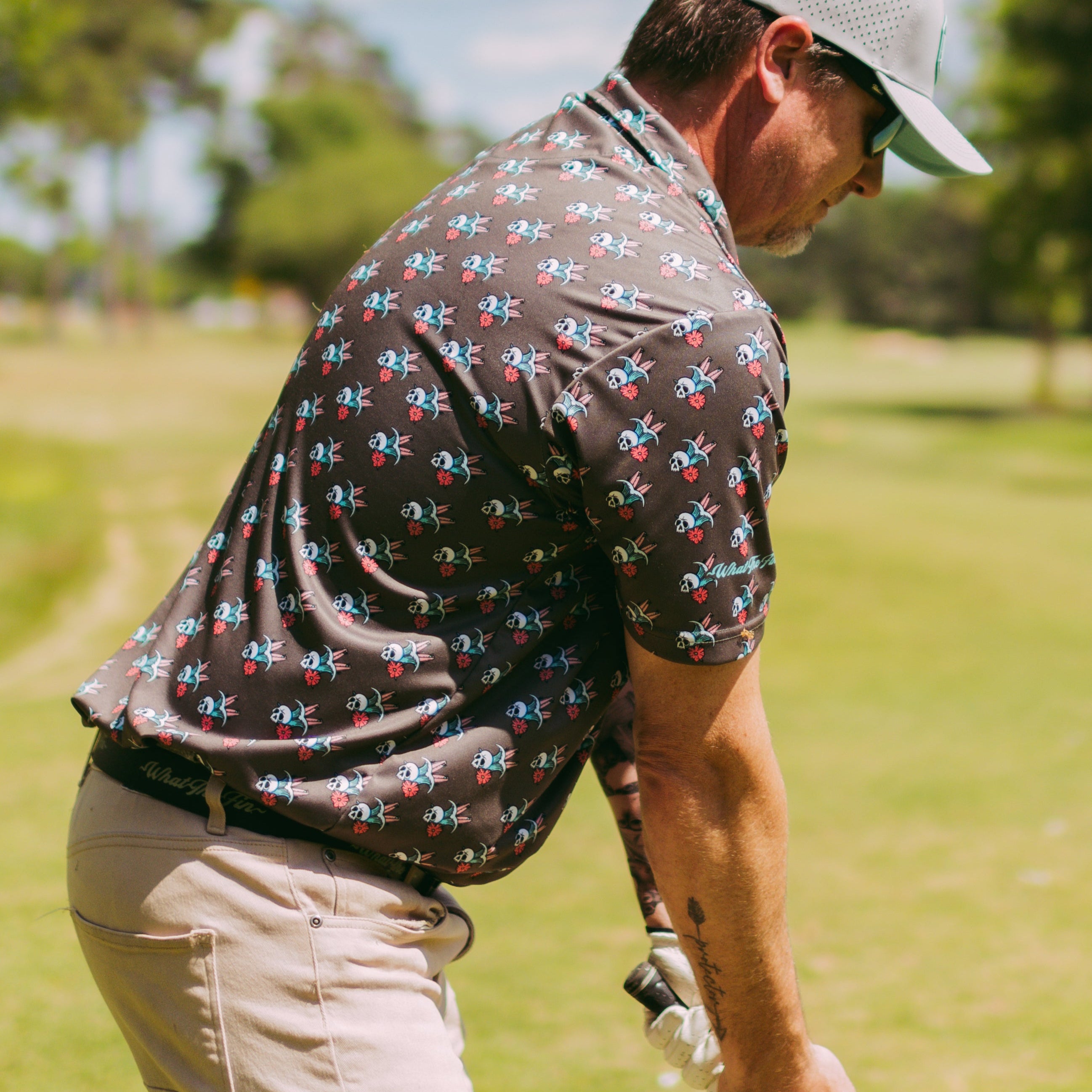 Tiki Dream Men's Polo S/S (ID:PP24)