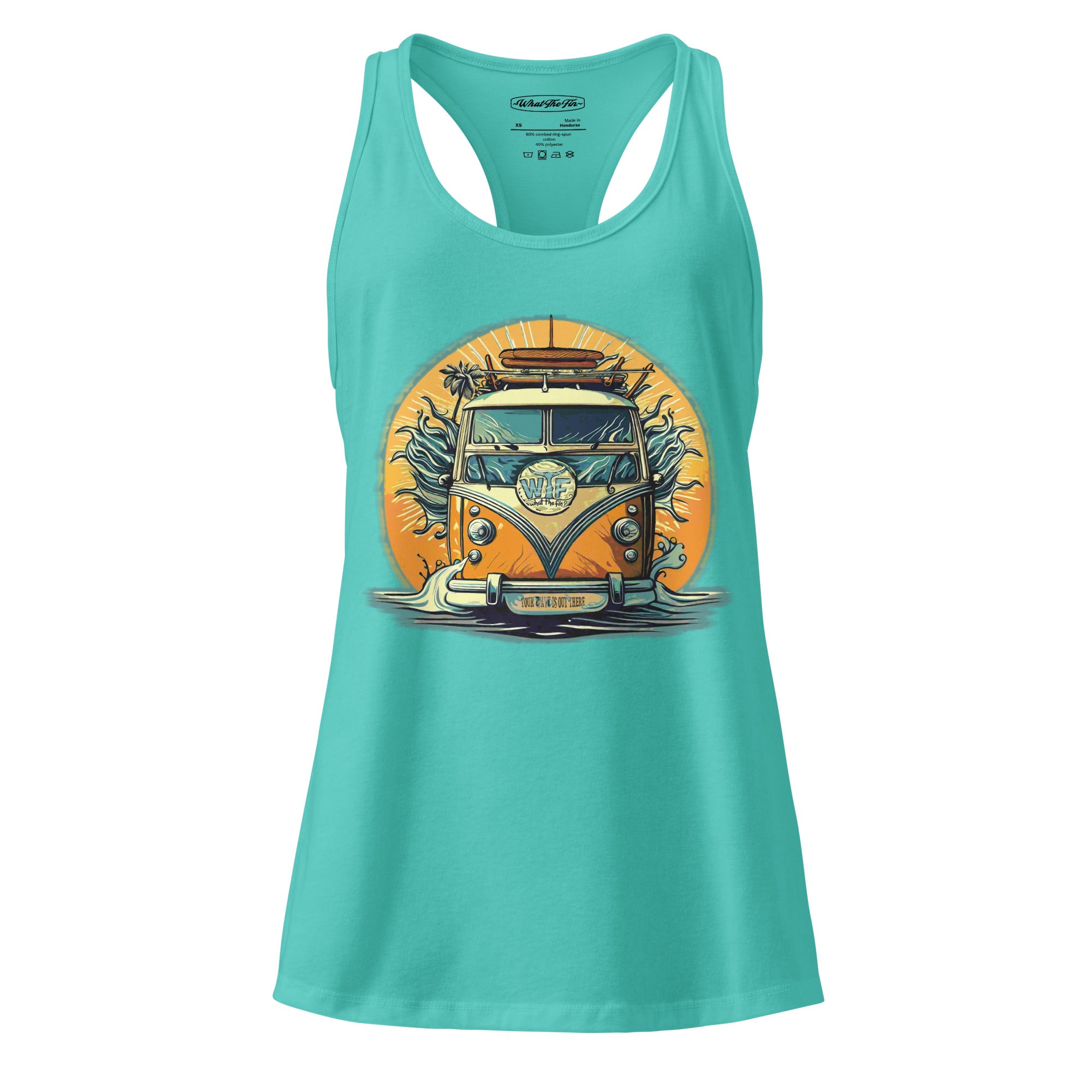 Surf Cruiser Ladies Fitted Racerback Tank Top