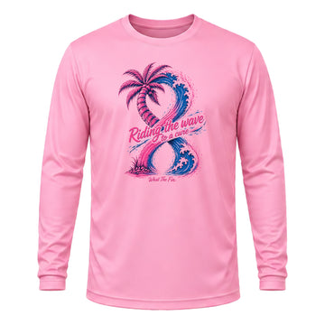 NEW 2026 Riding the Wave L/S Performance Pink