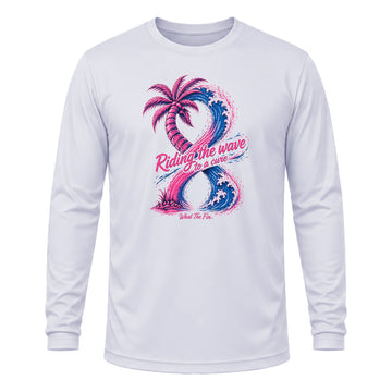 NEW 2026 Riding the Wave L/S Performance White