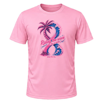 NEW 2026 Riding the Wave S/S Performance Pink