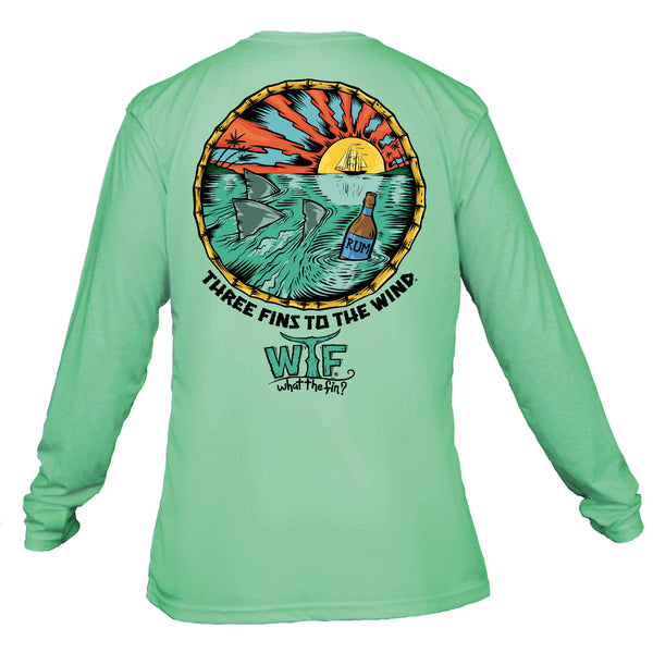 3 Fins to the Wind L/S Performance