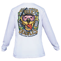 Beer Doggles Long Sleeve Performance Shirt