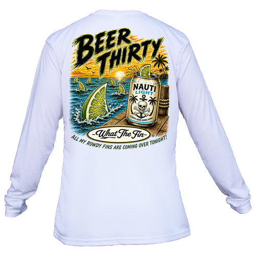 Beer Thirty Long Sleeve Performance Shirt