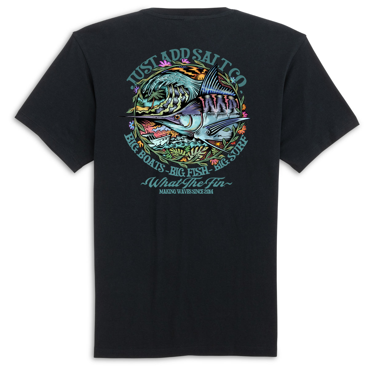 Just Add Salt - Big Marlin S/S Cotton Tee