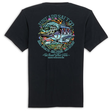 Just Add Salt - Big Marlin S/S Cotton Tee