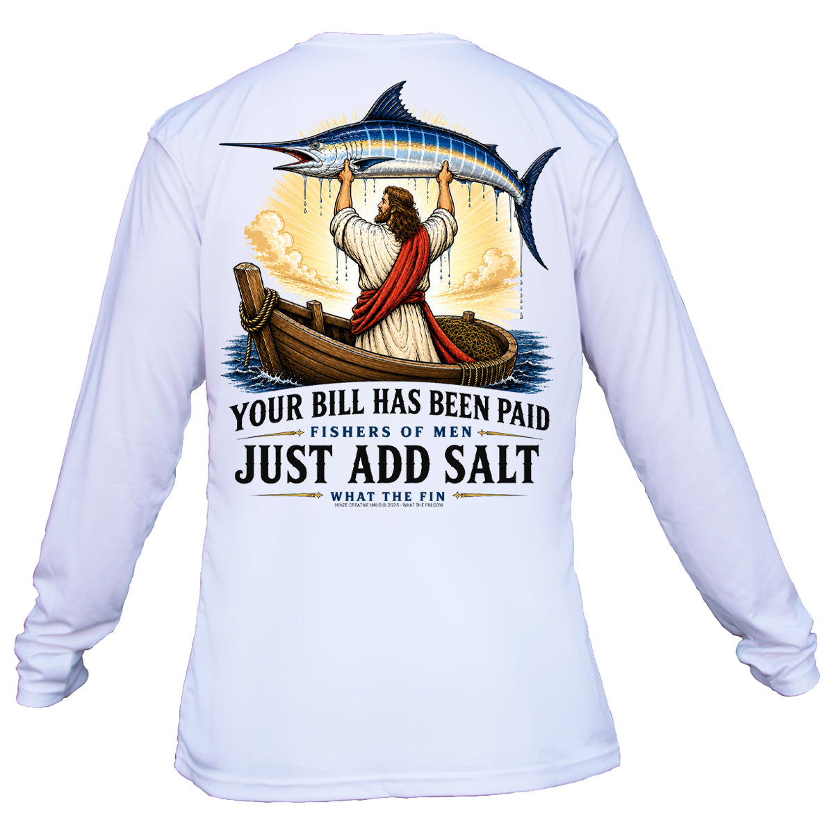 Bill Is Paid Long Sleeve Performance Shirt