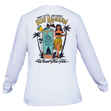 Blue Hawaiian L/S Performance