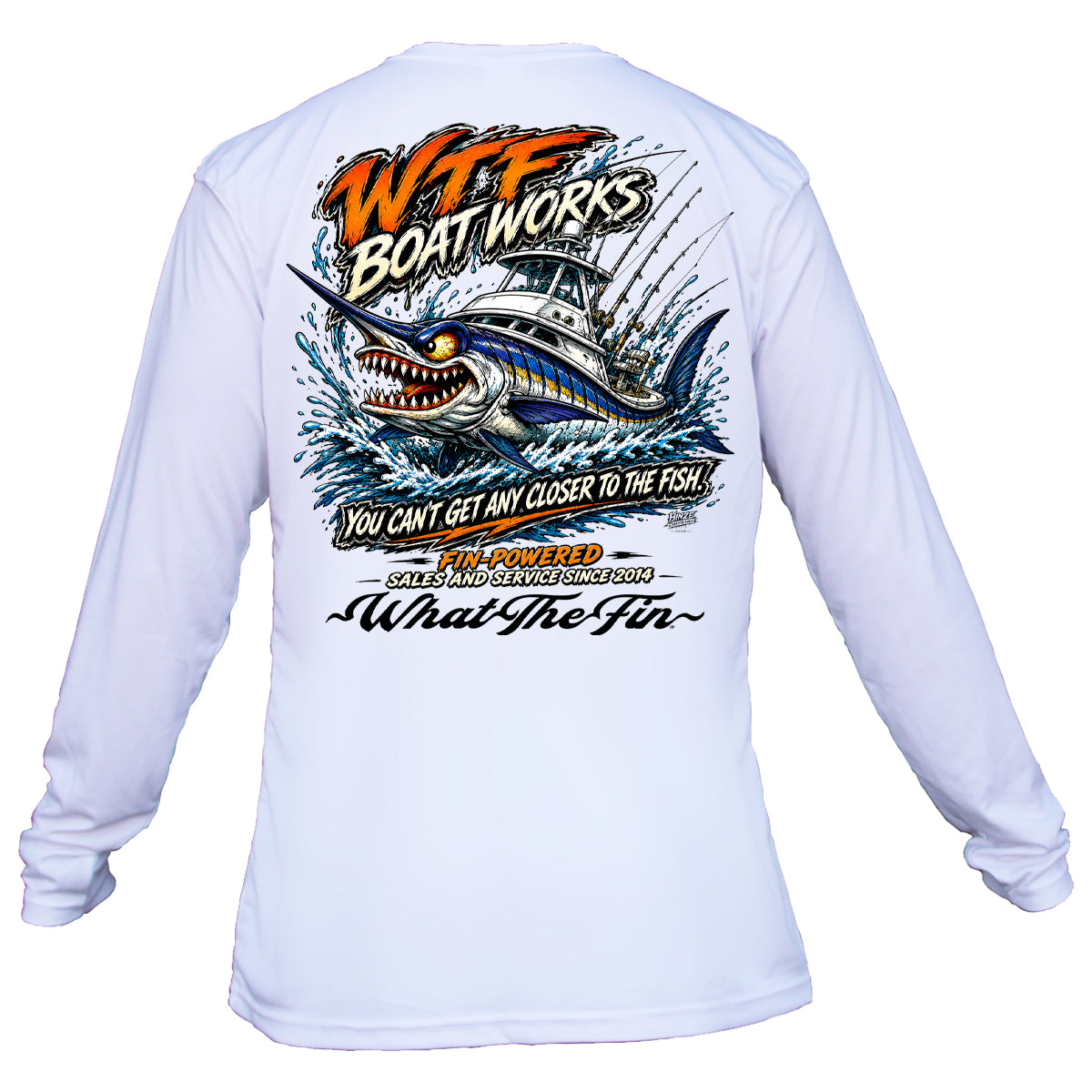 Boat Works Long Sleeve Performance Shirt