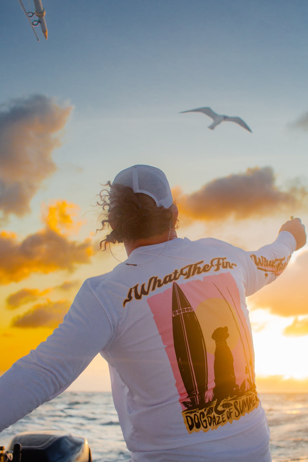 Dog Daze Long Sleeve Performance Shirt