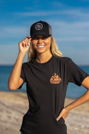 3D Trade Stamp Trucker Hat B/C