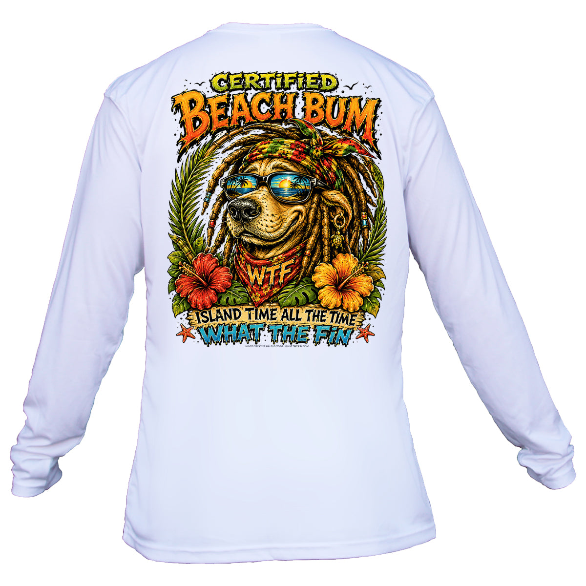 Certified Bum Long Sleeve Performance Shirt