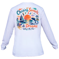 Chasing Sunsets Long Sleeve Performance Shirt