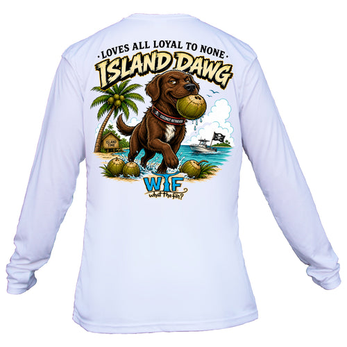 Coconut Retriever Long Sleeve Performance Shirt