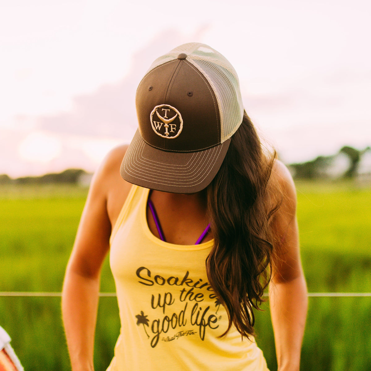 3D Trade Stamp Trucker Hat BR/T