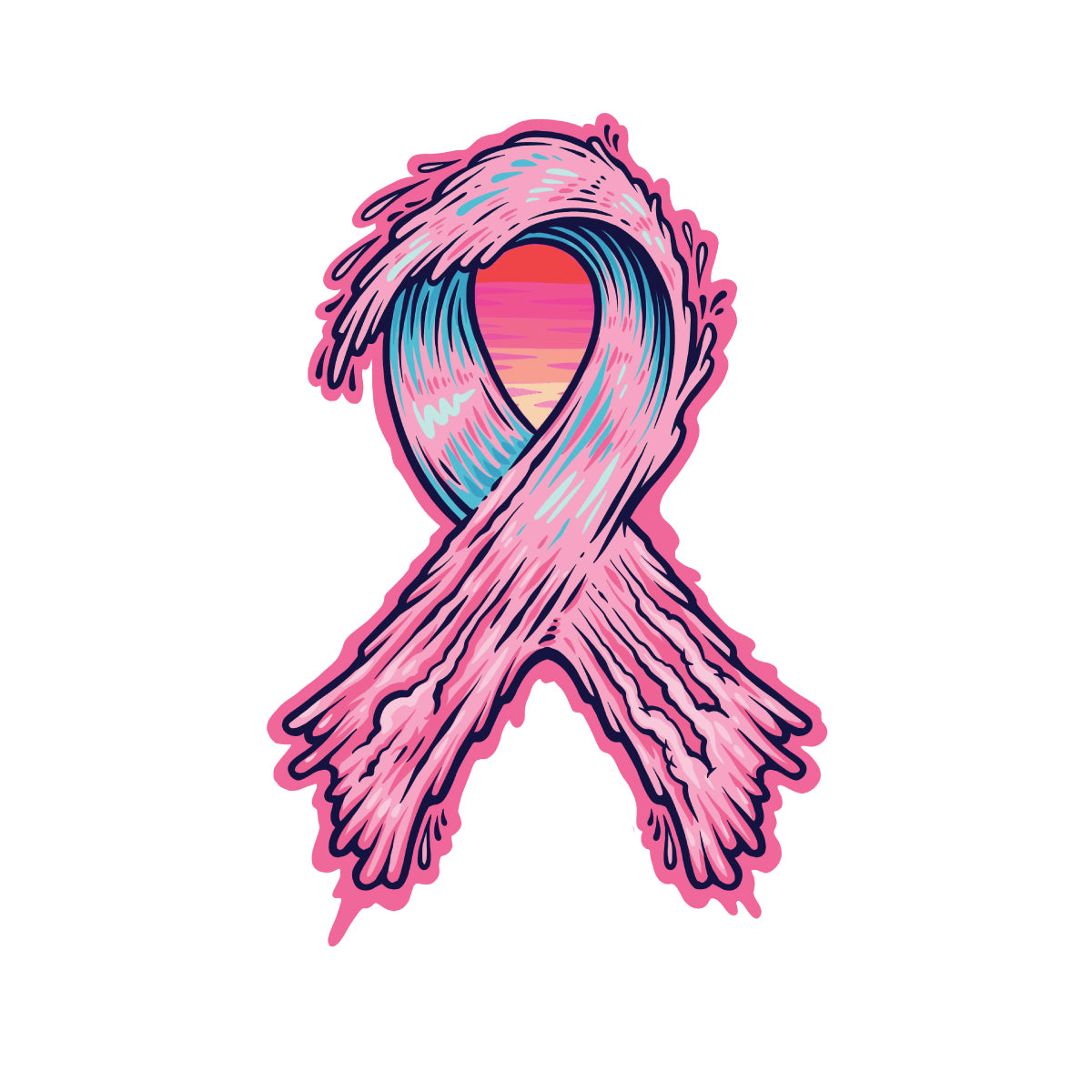 Changing Tides Decal 6"