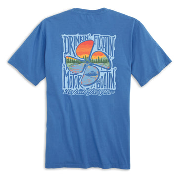Drinkin Floatin (Lake) S/S Cotton Tee