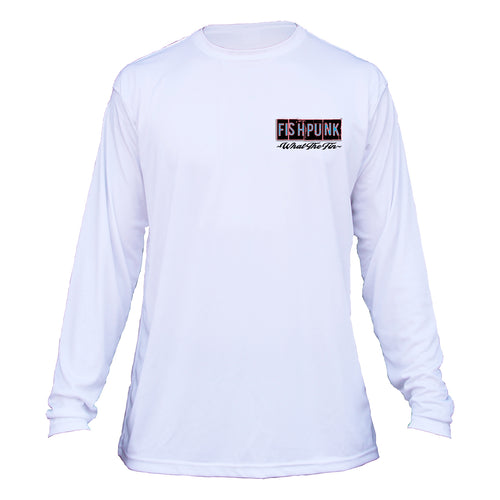 Fish Punk Hook Long Sleeve Performance Shirt