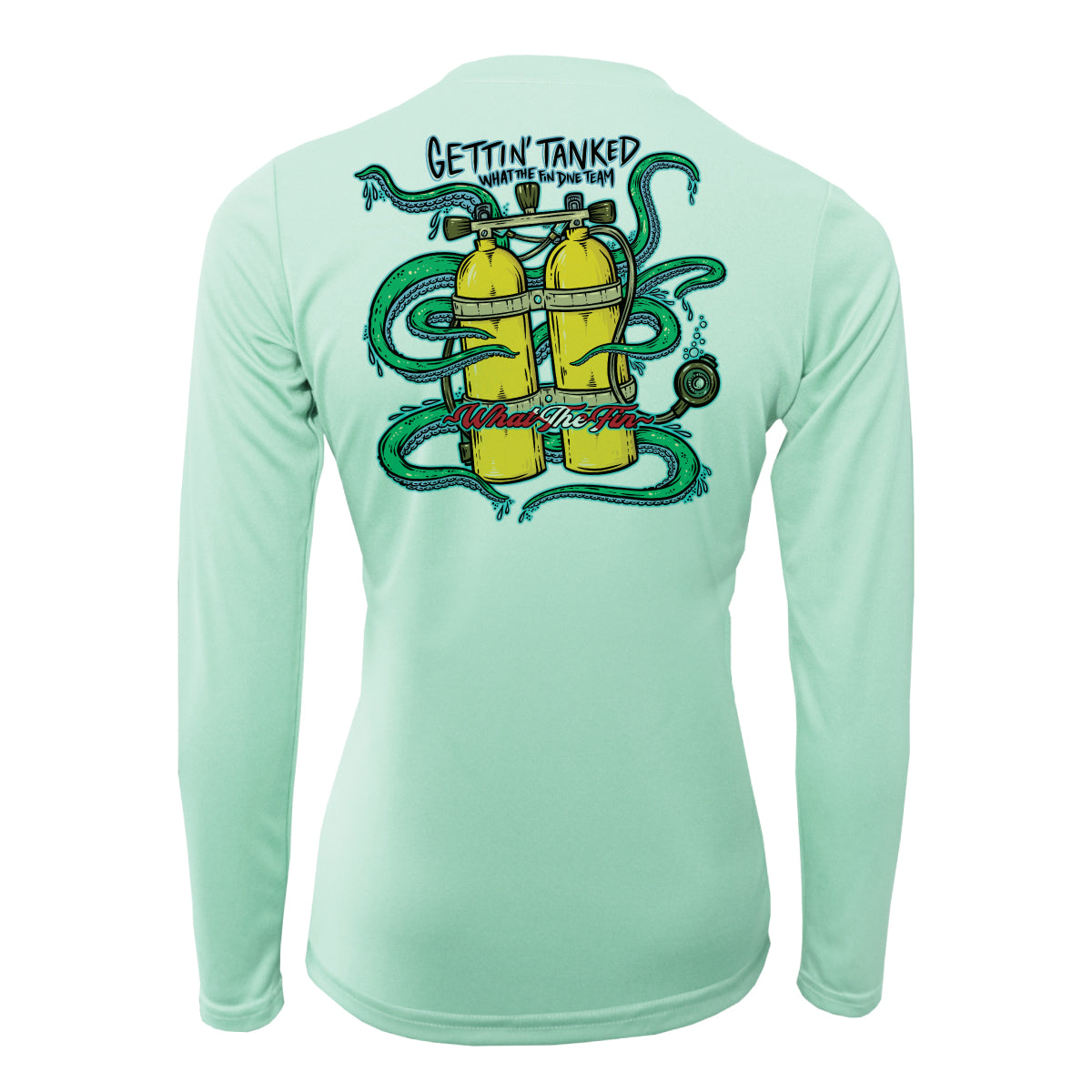 Gettin' Tanked Ladies V-Neck Performance