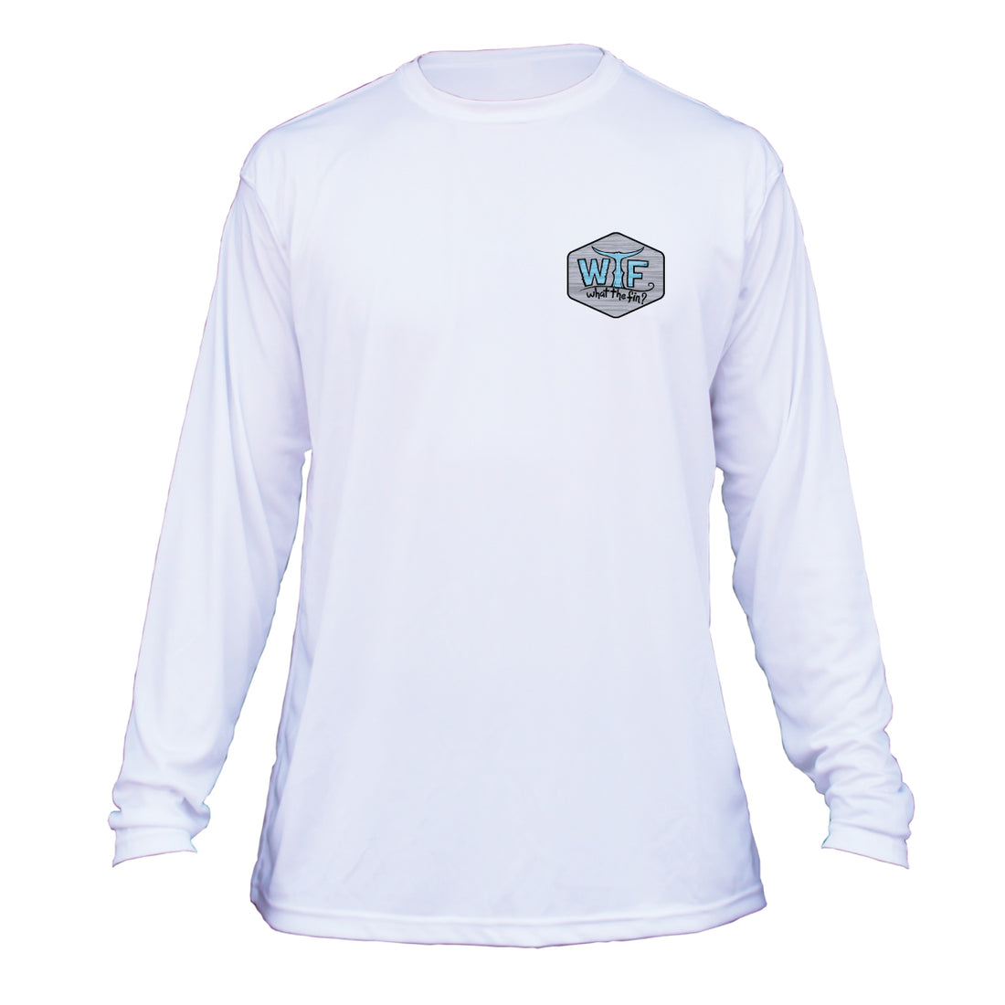 Hexi Logo-Ghost Seaglass L/S Perf Unisex (ID:P24)