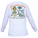 Hula Dance Long Sleeve Performance Shirt
