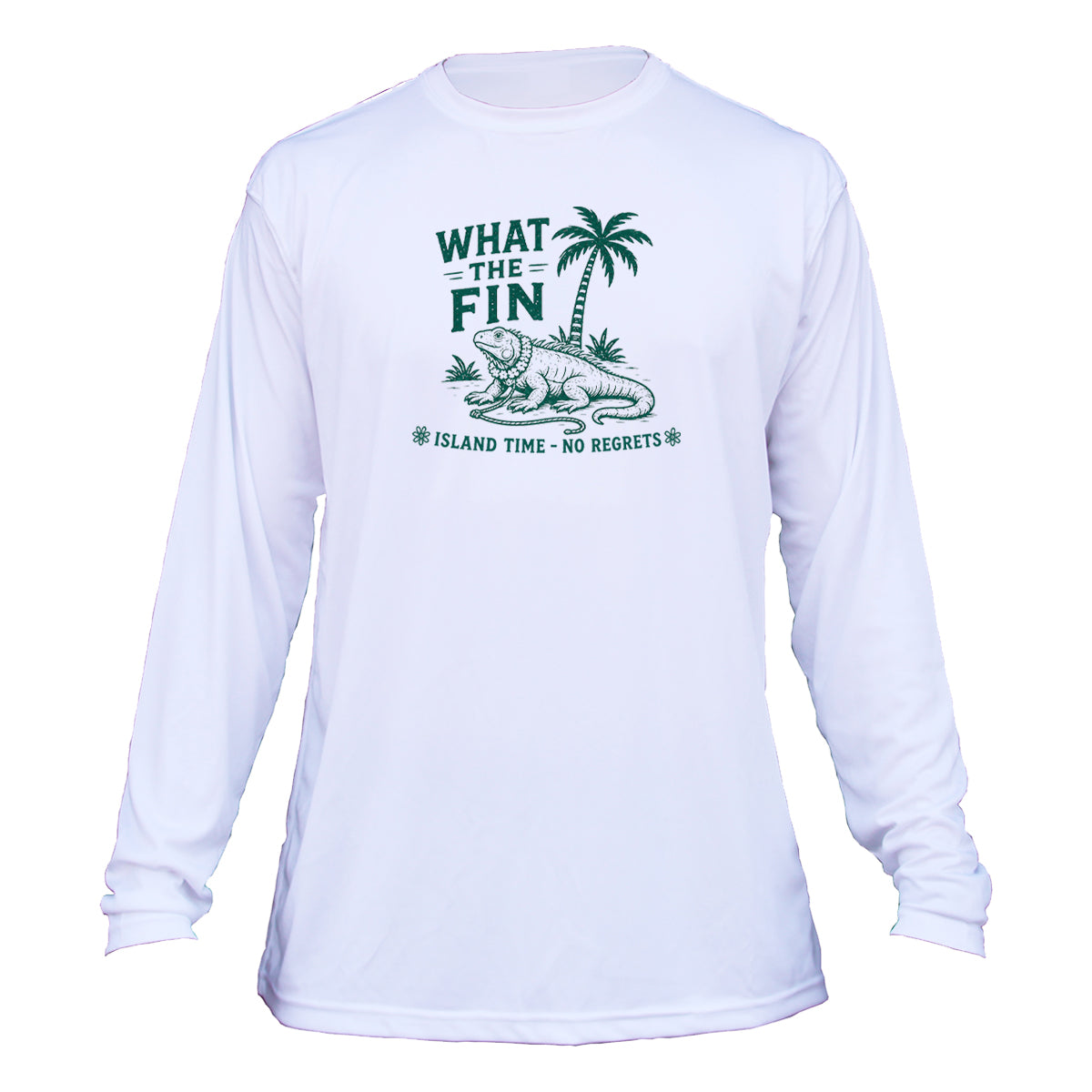 Hula Dance Long Sleeve Performance Shirt