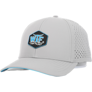 Hydro Hex Air Trucker Hat - Grey/Ocean