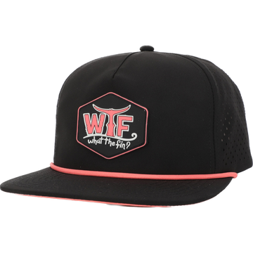 Hydro Hex Captain's Hat - Black/Coral