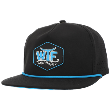 Hydro Hex Captain's Hat - Black/Ocean