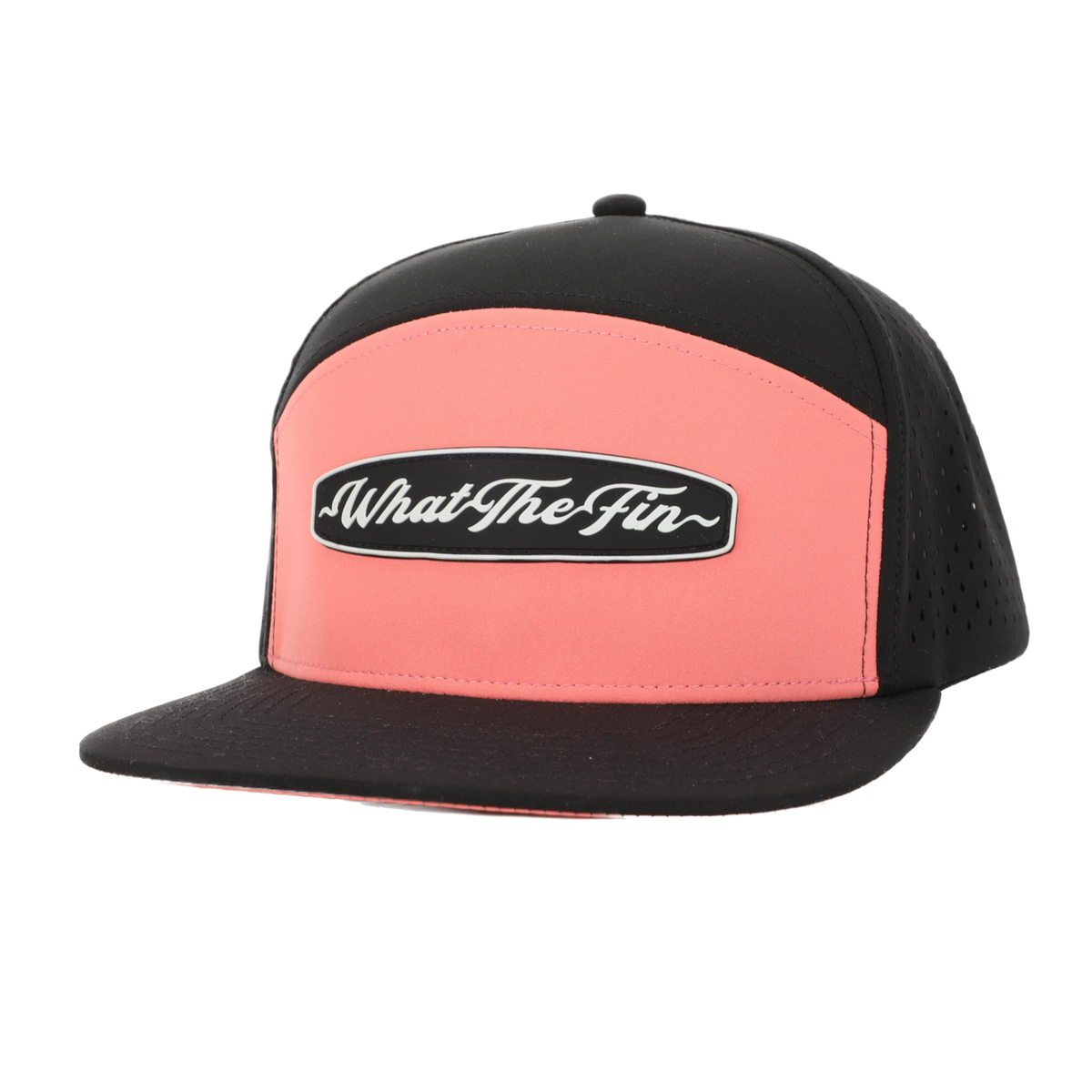 Hydro Shield Horizon Trucker Hat - Black/Coral