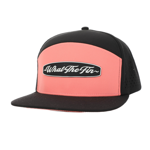 Hydro Shield Horizon Trucker Hat - Black/Coral
