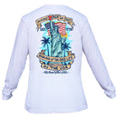 In Cold Beer We Trust Long Sleeve Performance Shirt
