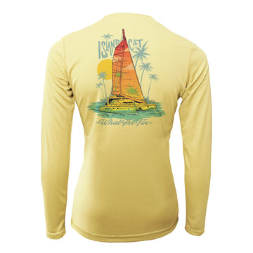 Island Cat Ladies V-Neck Performance