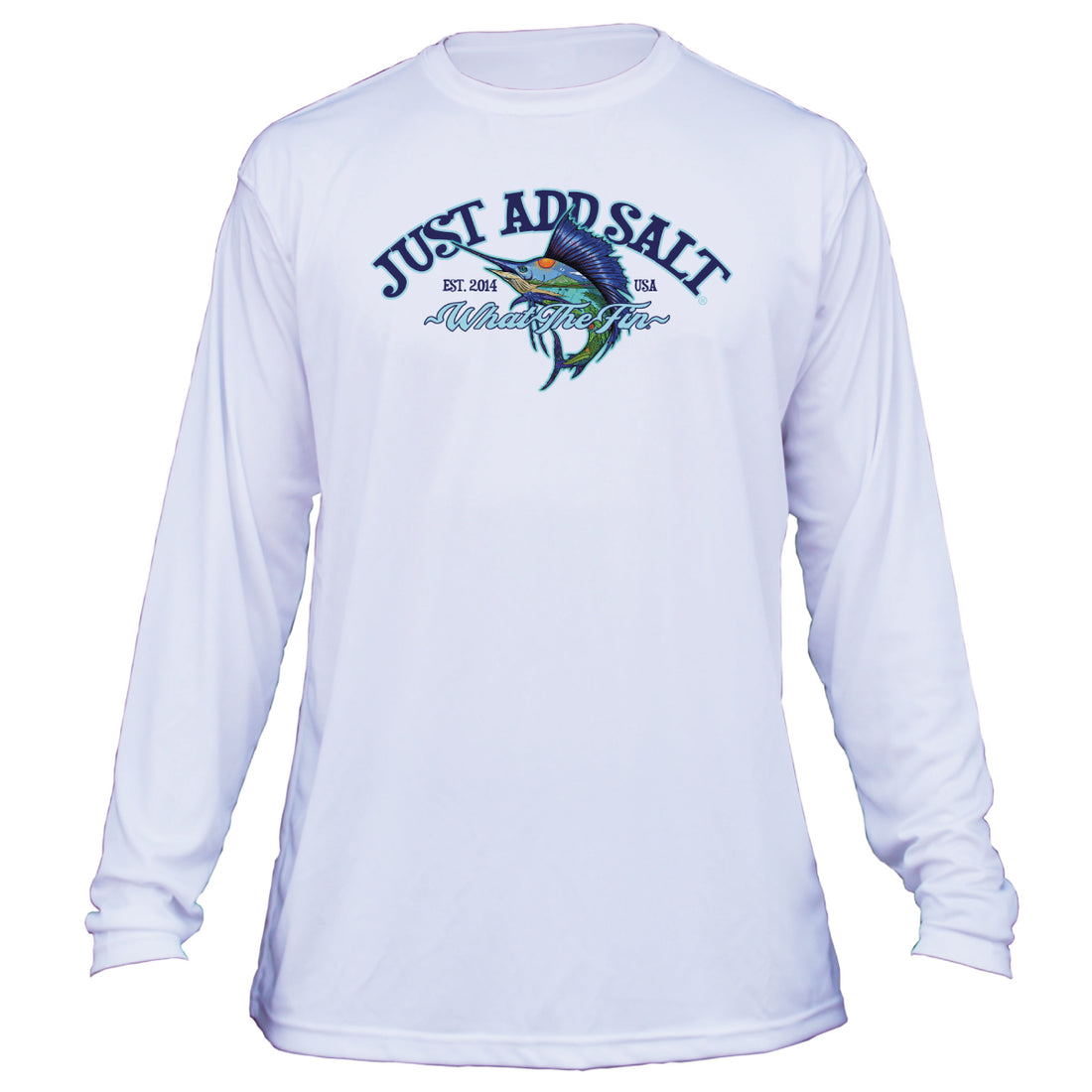 Just Add Salt - Charters Unisex L/S Performance (ID:P25)