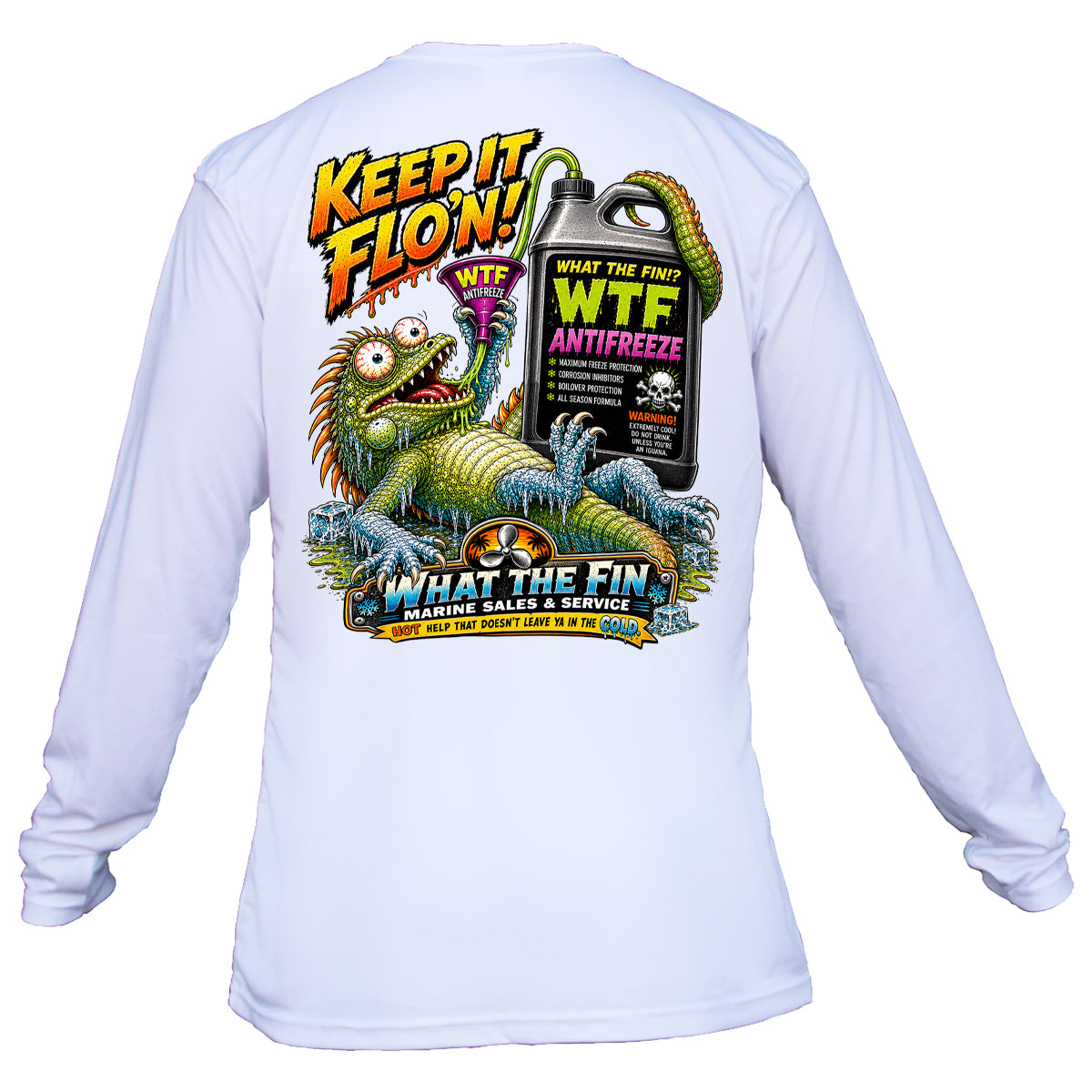 Keep It Flo'N Long Sleeve Performance Shirt