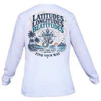 Latitudes Beatitudes Long Sleeve Performance Shirt