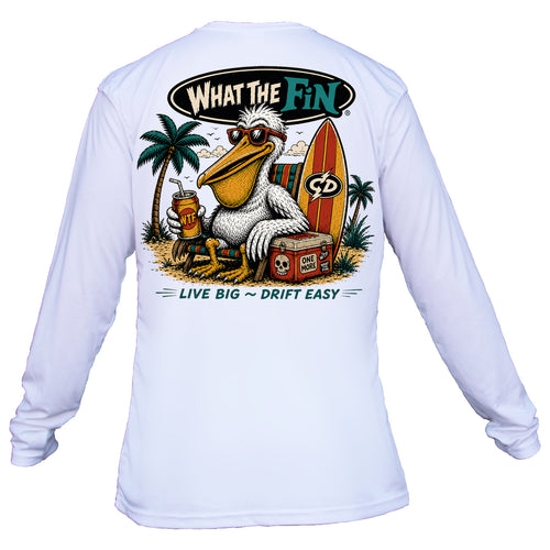 Live Big Drift Easy Long Sleeve Performance Shirt