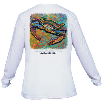 Blue Crab Daze L/S Performance