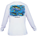 Yellow Fins Long Sleeve Performance Shirt