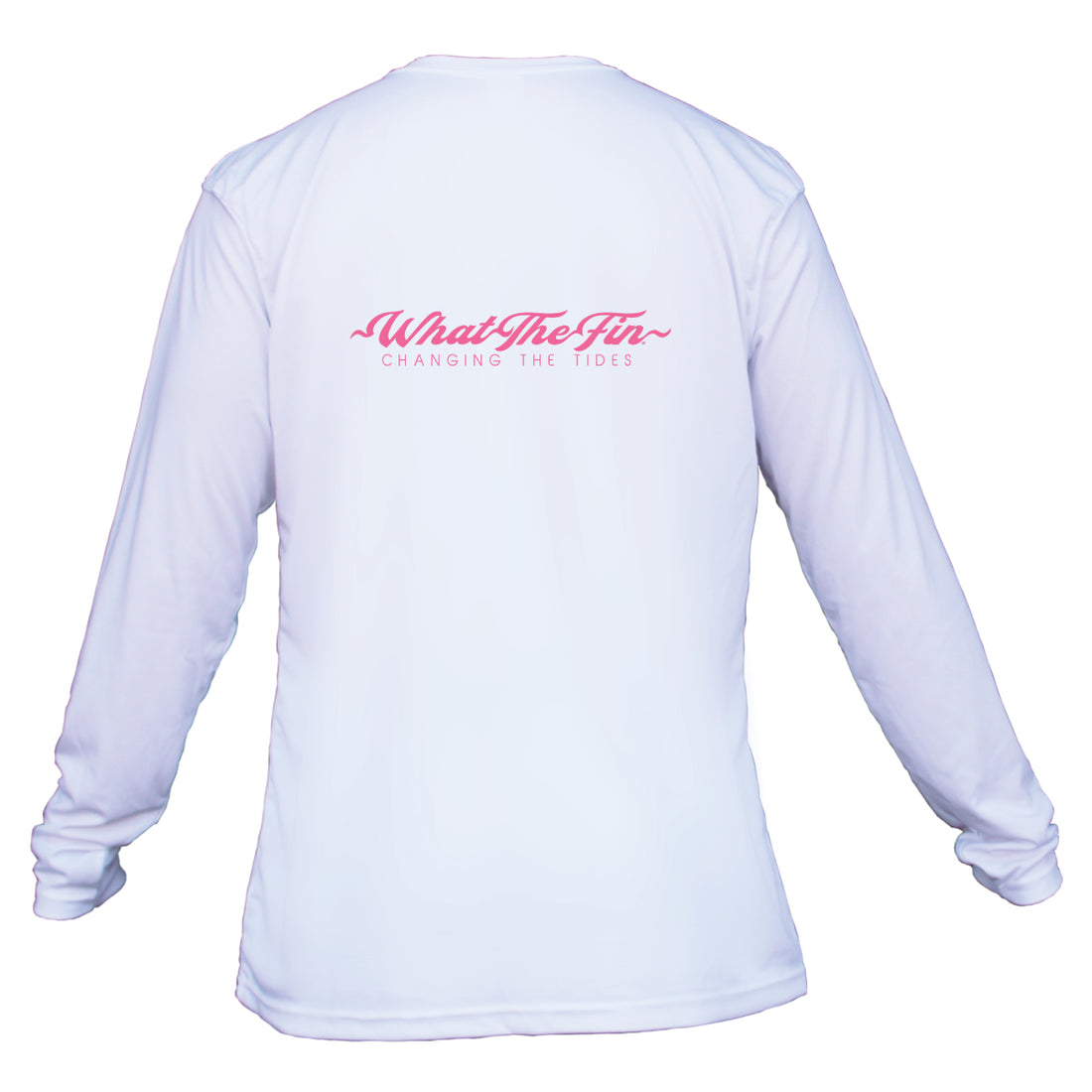WTF Changing Tides Unisex L/S Performance - White (ID:P24)