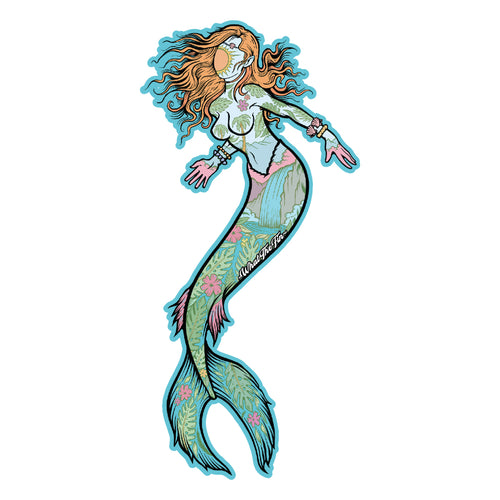 Mermaid OI Decal 5"