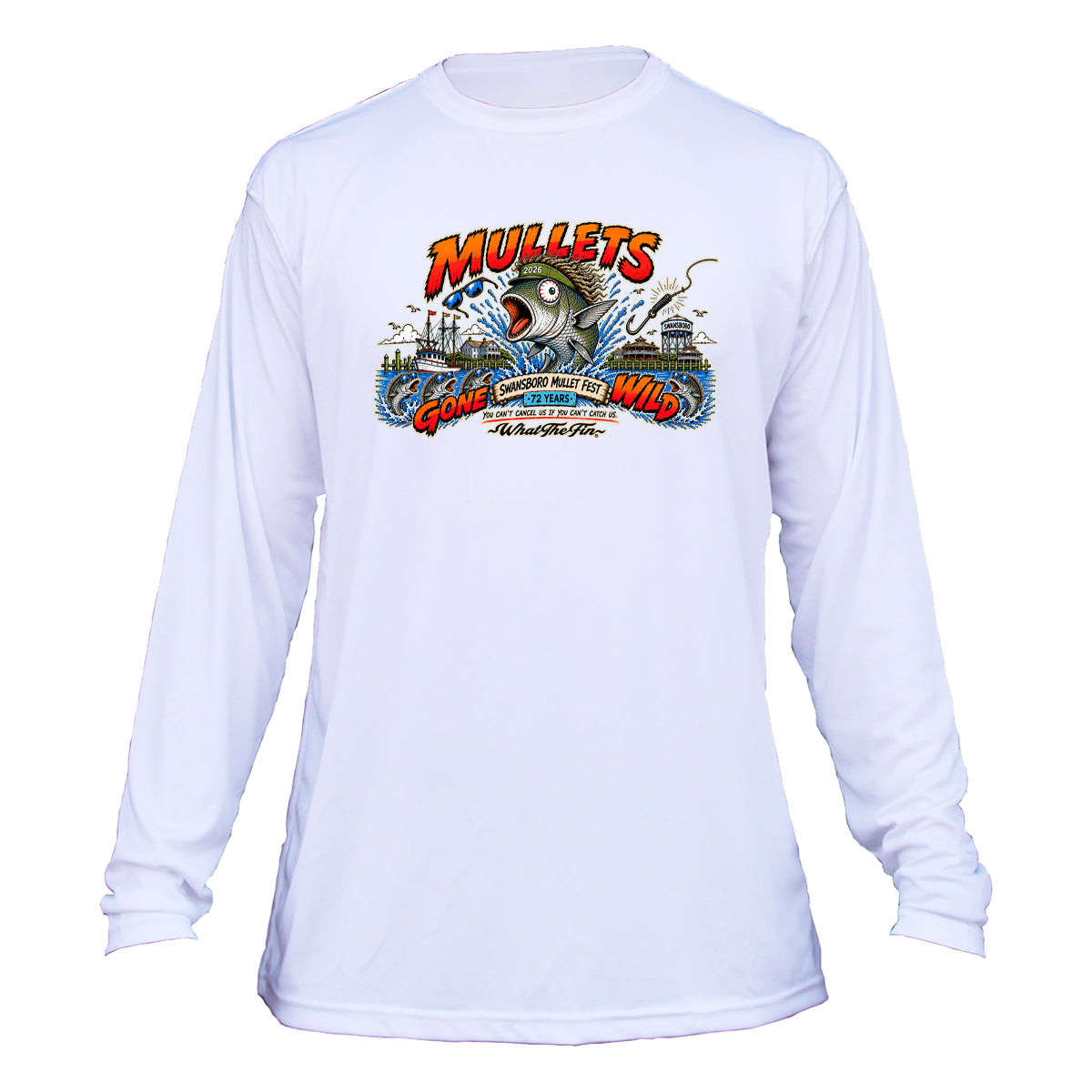 Mullet Fest 2026 Long Sleeve Performance Shirt