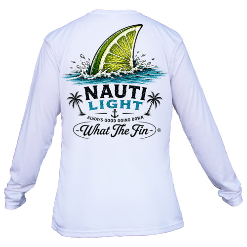 Nauti Light Lime Long Sleeve Performance Shirt