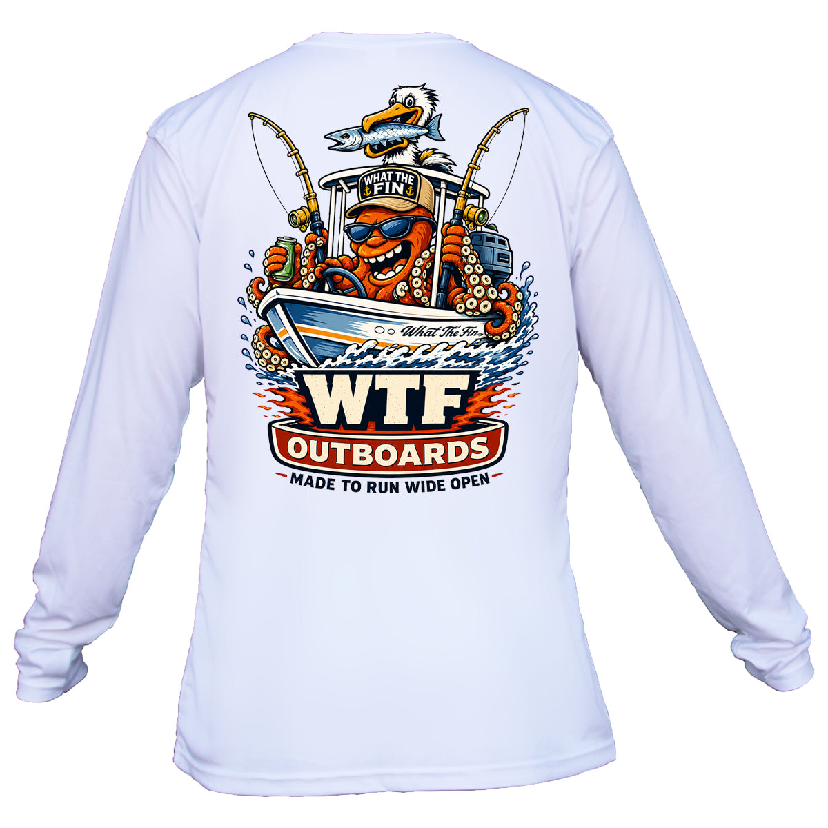 Outboard Octo Long Sleeve Performance Shirt