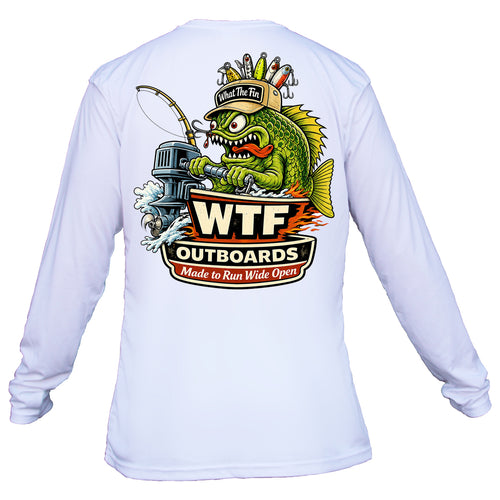 Outboards Bass Long Sleeve Performance Shirt