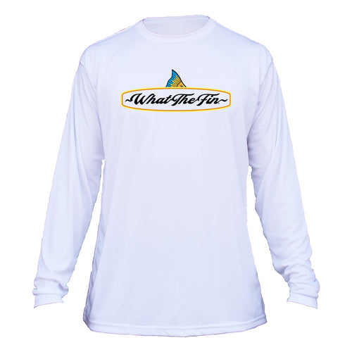 Redfish Flounder Long Sleeve Performance Shirt