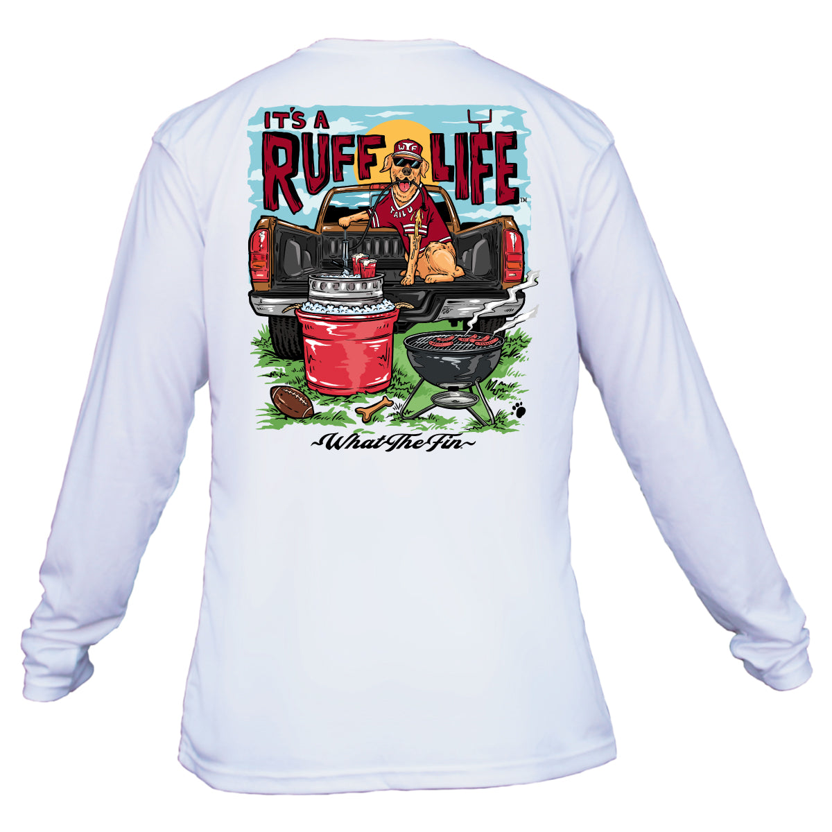 Ruff Life Tailgate - Georgia L/S Performance