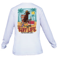 Ruff Life Beach Long Sleeve Performance Shirt