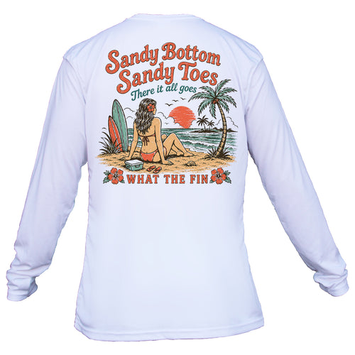 Sandy Bottom Long Sleeve Performance Shirt