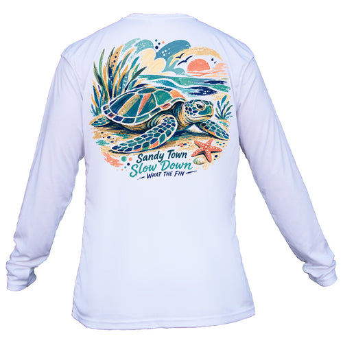 Sandy Town Long Sleeve Performance Shirt
